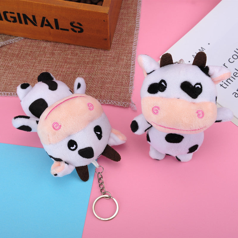 Wholesale Cow Plush Pendant Keychain